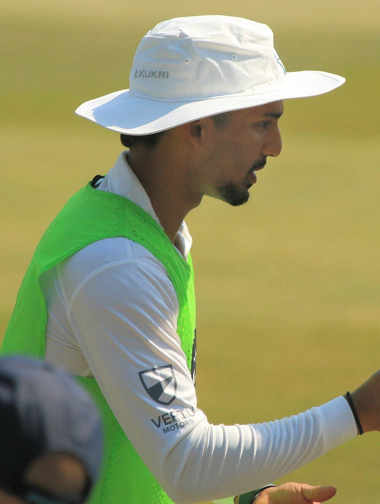 English leg-spinner Jafer Chohan pictured during a county cricket match for Yorkshire (file photo).