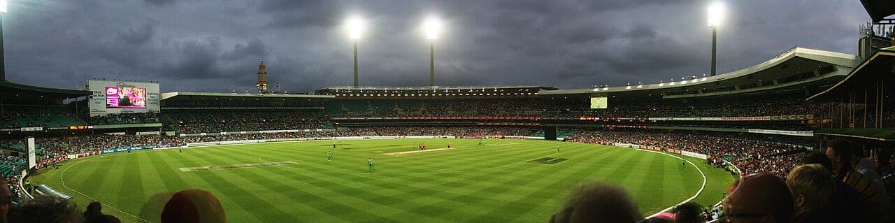 A panoramic view of the Sydney Cricket Ground, the Sixers' home venue, during a Big Bash League match (file photo).