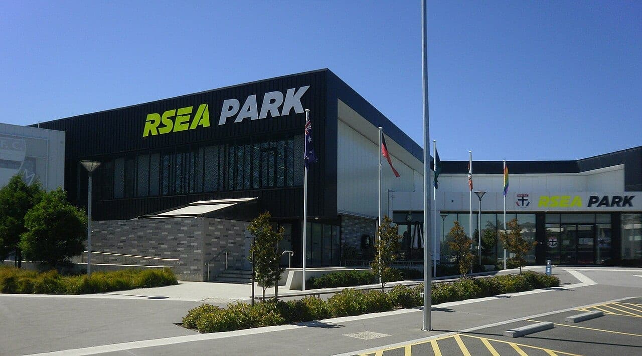 RSEA Park, home of St Kilda's AFLW program, where Nick Dal Santo will coach his final match on Saturday (file photo).