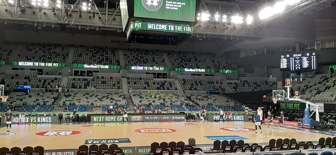 John Cain Arena, home ground of the South East Melbourne Phoenix in Melbourne (file photo).