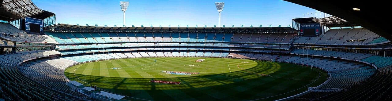 File photo: the interior of the MCG, host venue of the 2026 AFL Grand Final in which Fremantle's Shai Bolton won the Norm Smith Medal despite finishing on the losing side. This image is not from the match.