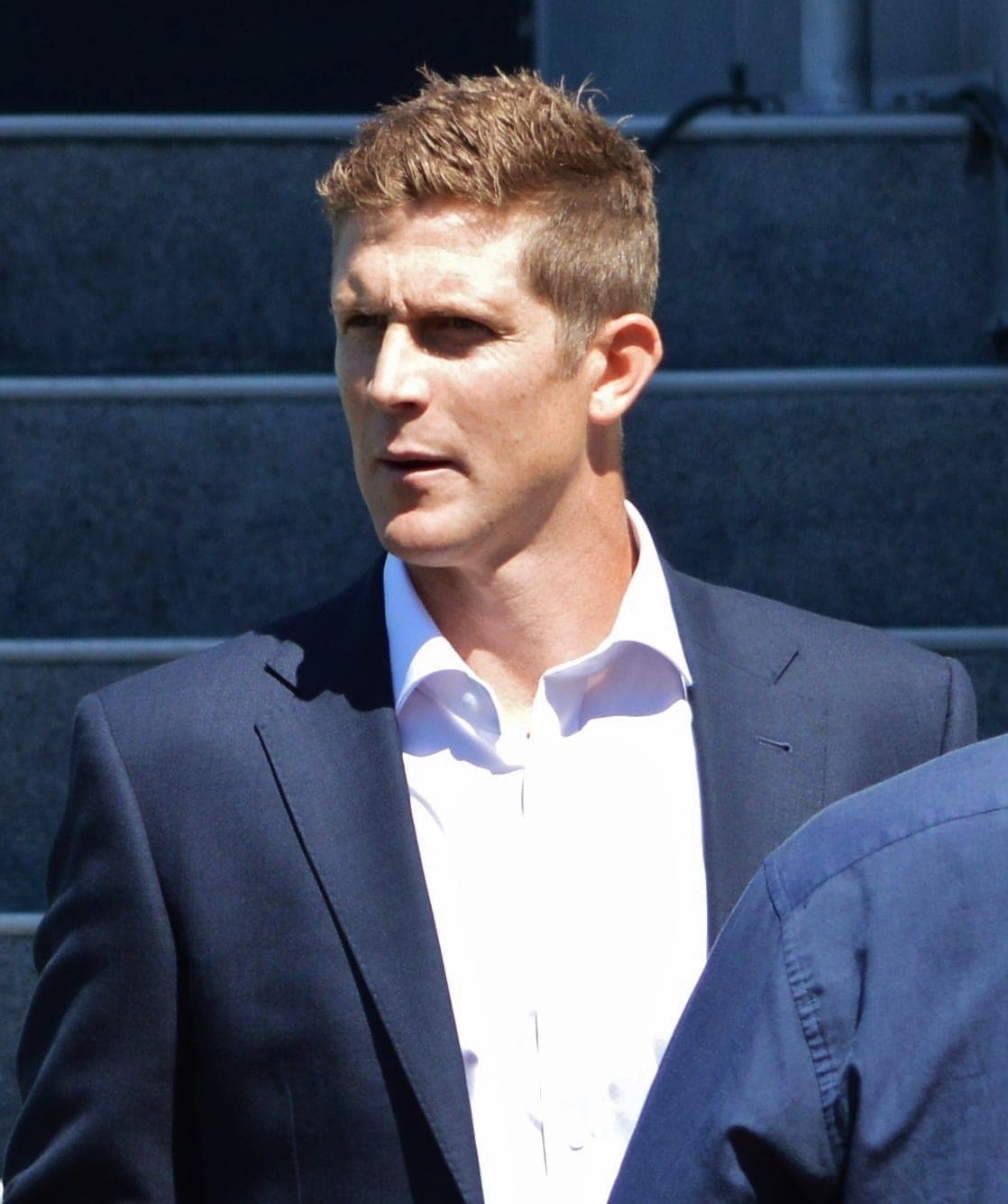 File photo of Nick Dal Santo, who has stepped down as St Kilda's AFLW senior coach.