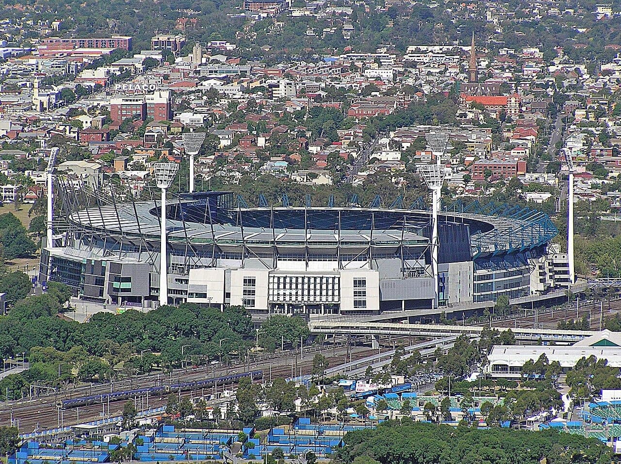 The Melbourne Cricket Ground, where the 150th Anniversary Test between Australia and England will be played in March (file photo).
