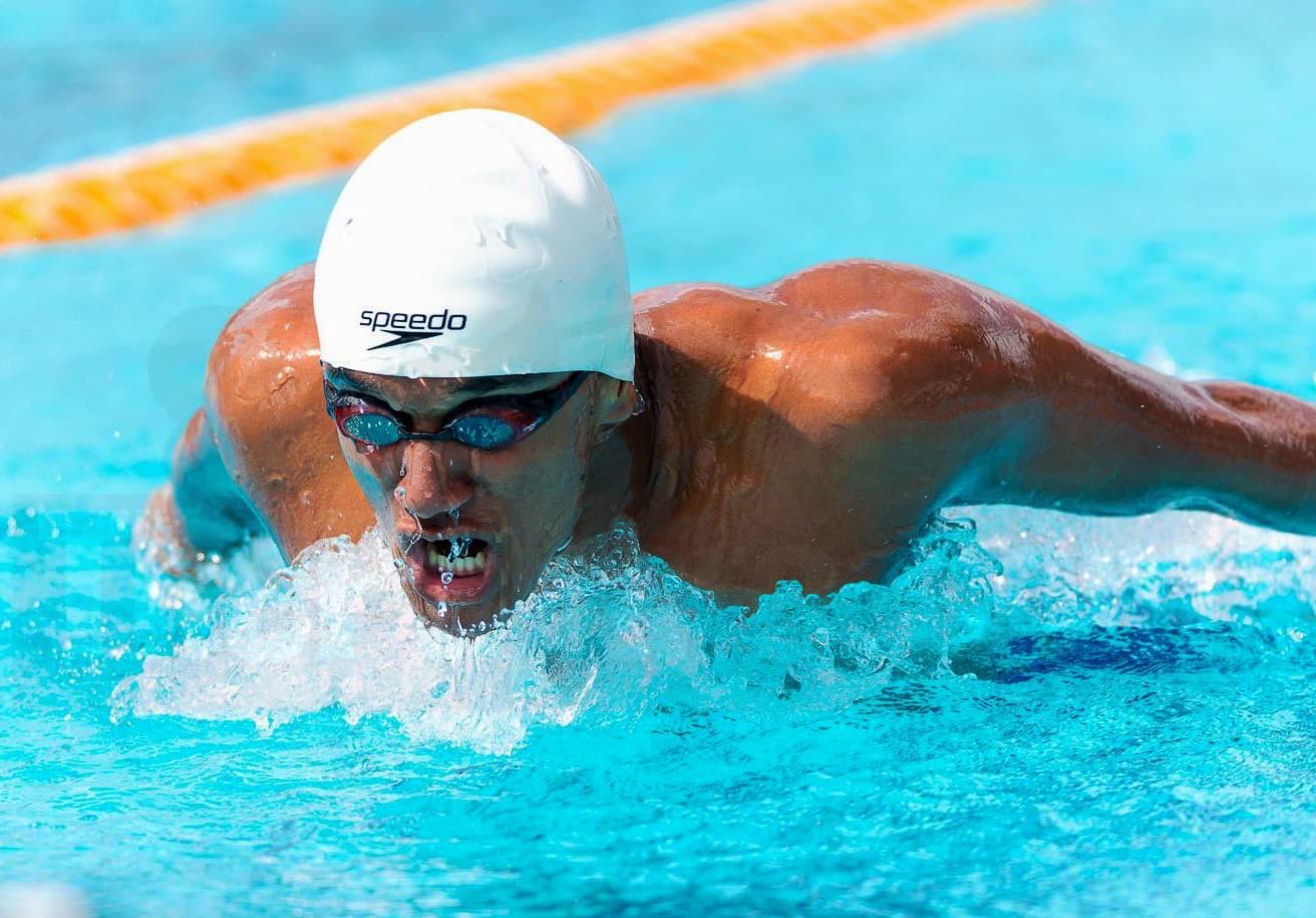 Sri Lankan swimmer Akalanka Peiris